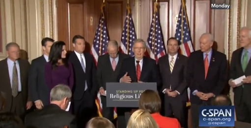 Religious freedom presser